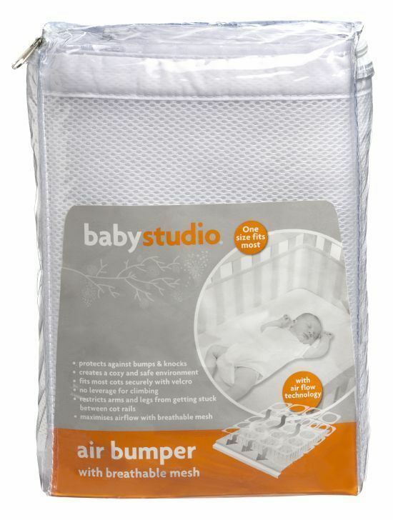 babystudio AIR BUMPER for Baby Cot with Breathable Mesh Babystudio