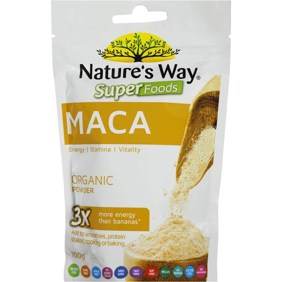 Nature S Way Super Foods Maca Powder G Nature S Way Super Foods Maca Powder G