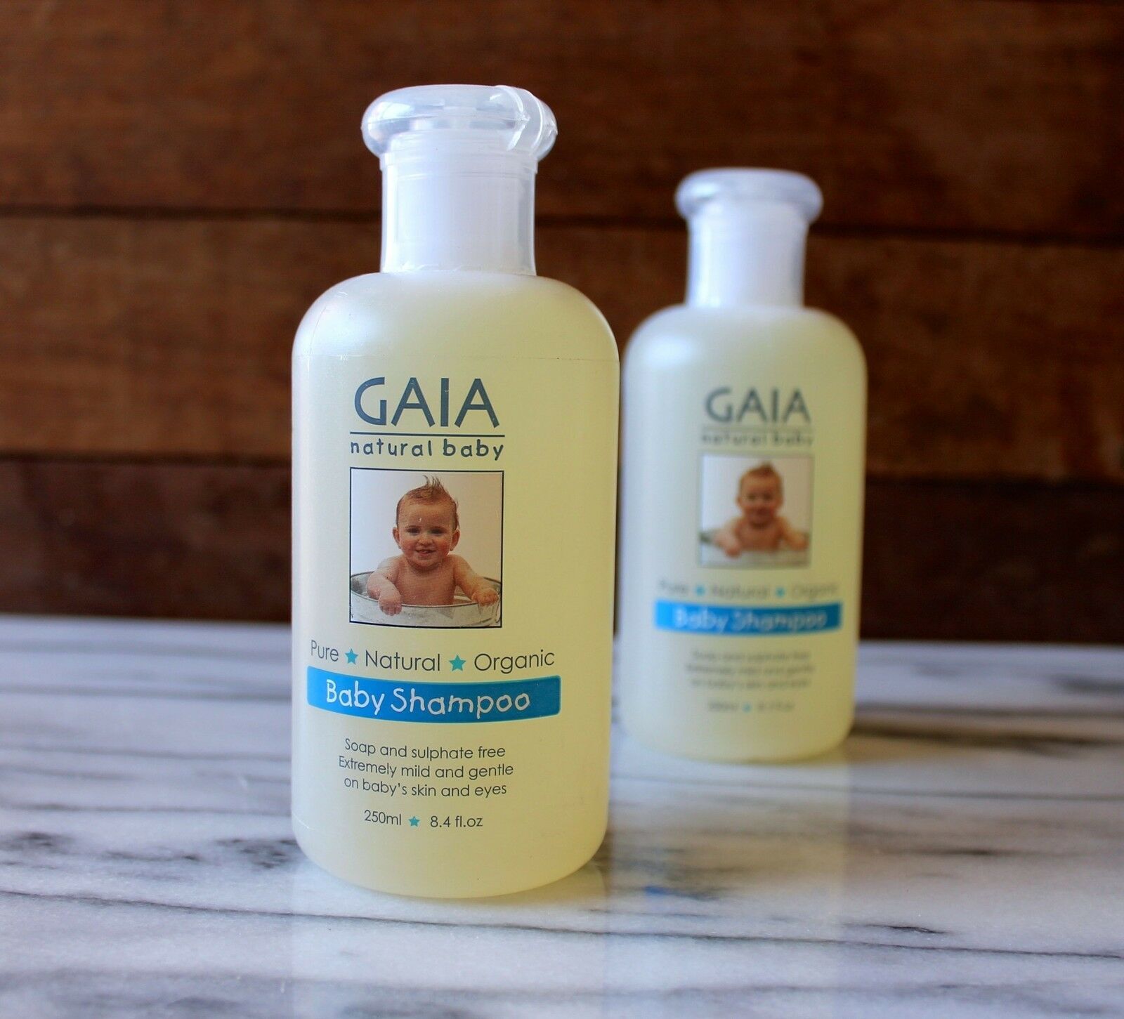 gaia natural baby shampoo