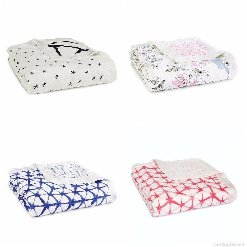 Aden+Anais Silky Soft Dream Baby Blanket Single