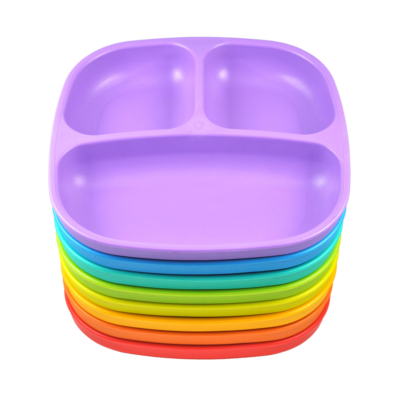 RePlay Divided Plate Kids Baby Feeding Plate Tableware BPA Frees The