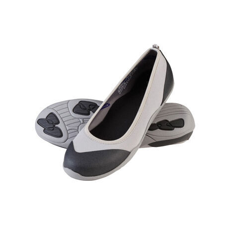 Gray sales flat boots