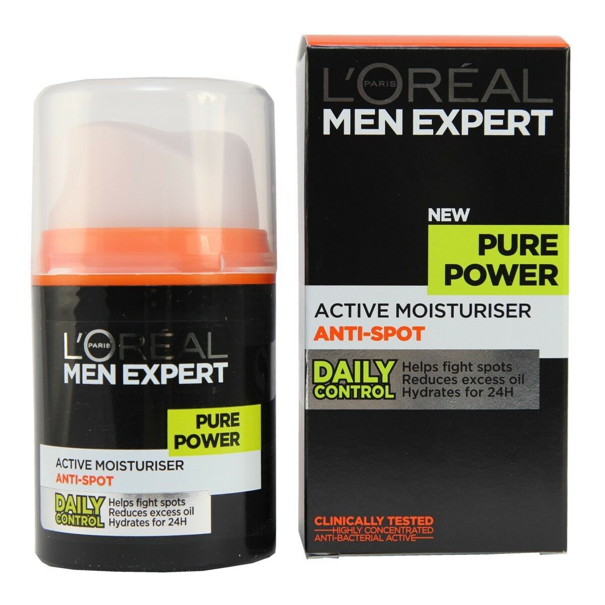 loreal pure power moisturiser