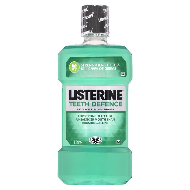 Listerine Teeth Defence Antibacterial Mouthwash 1L