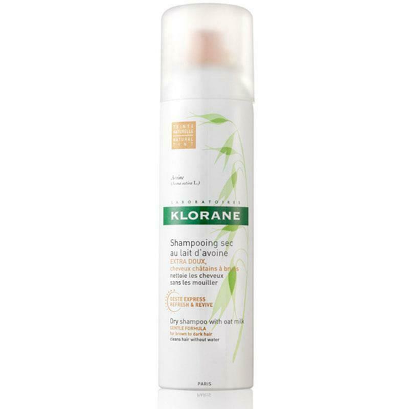 Klorane Dry Shampoo With Oat Milk Tinted 150ml Restores Freshness