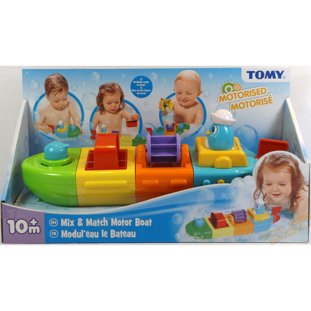 motorised toy boat