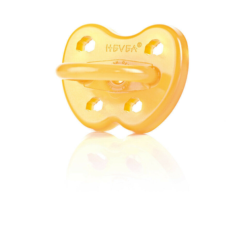 Hevea Pacifiers Natural Rubber Car Pacifier 336 mths