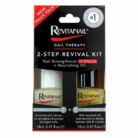 Revitanail 2 Step Revival Kit Intensive therapy strength nourish damaged nails