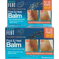 Neat Feat Heel Balm 75G Repairs damaged dry skin of the heel and foot