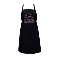 Annabel Trends Screen Print Apron - Relax I'll Feed All