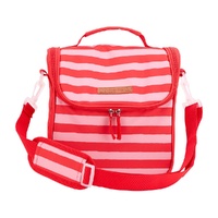 Annabel Trends Picnic Lunch Bag - Red Stripe