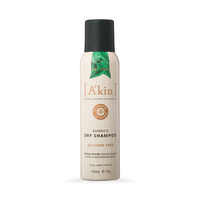 A'kin Dry Shampoo 150ml with Bamboo, Argan Oil & Millet Seed Instantly Fresher