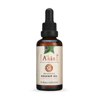 A'kin Weightless Rosehip Oil for Face and Body 45ml - Fast Absorbing  Akin