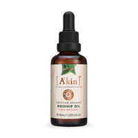 A'kin Certified Organic Rosehip Oil 45ml - 100% Natural  Akin