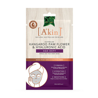 A?????kin Australian Kangaroo Paw Flower & Hyaluronic Acid Age Defy Sheet Mask 1PC