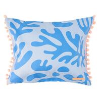 Annabel Trends Inflatable Beach Pillow Blue Coral