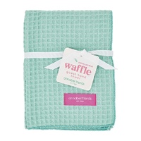 Annabel Trends Hand Towel - Waffle Cotton - Mint