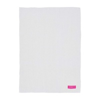 Annabel Trends Hand Towel - Waffle Cotton - White