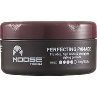 Moosehead Perfecting Pomade 100g Scented Hair Styling Gel Classic Slicked Look