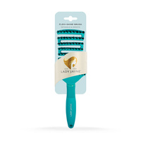 Lady Jayne Flexi-Shine Brush Detangle and Shine Flexible Nylon and Boar Bristles