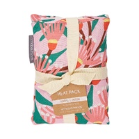Annabel Trends Heat Pillow - Linen - Blossom Branches