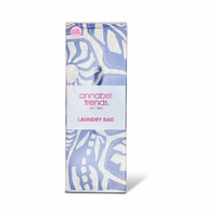 Annabel Trends Laundry Bag - Linen Cotton - Blue Oasis
