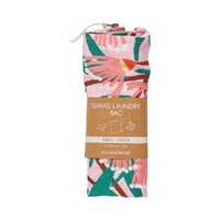 Annabel Trends Laundry Bag - Linen - Blossom Branches
