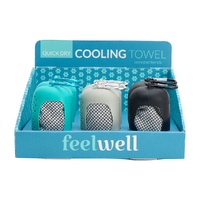 Annabel Trends Feel Well - Cooling Towels - Counter Pack of 12