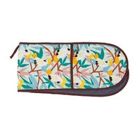Annabel Trends Double Oven Mitt - Cotton - White Cockatoos