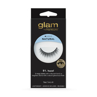 Manicare Glam Hazel Mink Effect Lashes 51 Textured Lashes, mult-dimensional