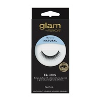 Manicare Glam Emily Mink Effect Lashes 52 Textured Lashes, mult-dimensional