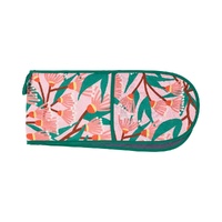 Annabel Trends Double Oven Mitt - Linen - Blossom Branches