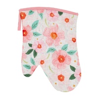 Annabel Trends Oven Mitt - Single - Linen - Meadow Blush
