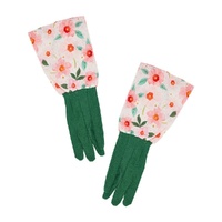Annabel Trends Long Sleeve Garden Gloves - Linen - Meadow Blush