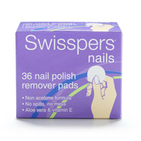SWISSPERS NAIL POLISH REMOVER PADS 36'S