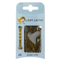 Lady Jayne Bobby Pins, Blonde, 4.5 cm, Pk25