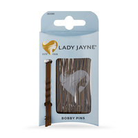 Lady Jayne Bobby Pins, Brown, 6.4 cm, Pk25