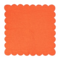 Annabel Trends Napkin - Stonewashed - Scallop Edge