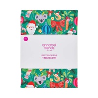 Annabel Trends Tablecloth - Cotton - Deck The Palms - Large 140cm x 300cm