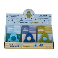 Annabel Trends Silicone Rocket Spinner - Counter Pack of 18