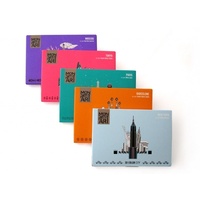3D Color City Book Colour Cardboard Miniture - Mon Petit Art - EU Made