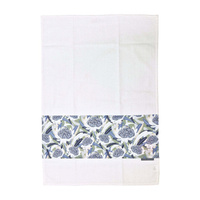 Annabel Trends Tea Towel - Cotton - Waratah Blue