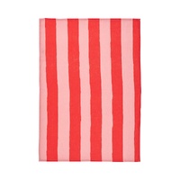 Annabel Trends Tea Towel - Linen - Red Stripe