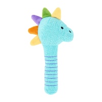 Annabel Trends Hand Rattle - Knit - Dinosaur
