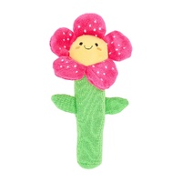 Annabel Trends Hand Rattle - Knit - Flower