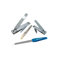 MANICARE GROOMING SET - MANICURE & PEDICURE 4 PCE.