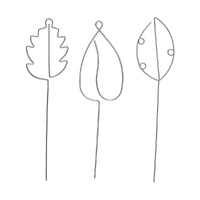 Annabel Trends Sprout Indoor Plant Stakes - 3pc