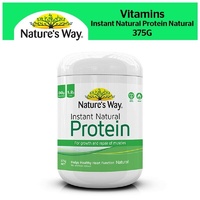 Nature's Way Instant Natural Protein 375g Natural - Growth and Repair Muscles
