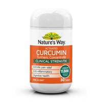 Nature's Way Activated Curcumin Turmeric Concentrate One-A-Day 30 Tablets
