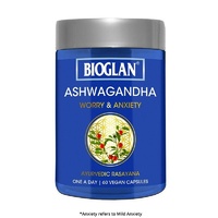 Bioglan Ashwagandha 6000mg 60 Vegan Capsules Support physical health